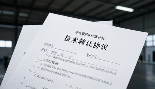 技术转让协议中的现场操作关键点分析
